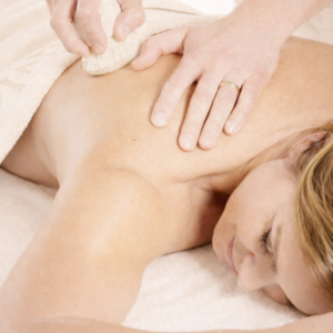 Behandlande rygg-axel/- och nackmassage med NBE 3000